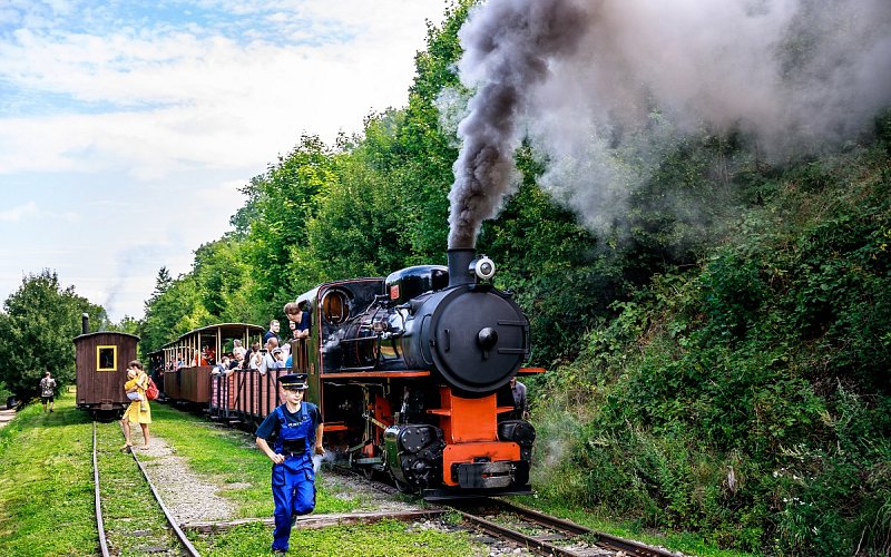 Jízdy po zbýšovské úzkokolejce